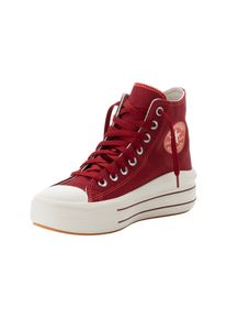 Converse Sneakers CHUCK TAYLOR ALL STAR MOVE PLATFORM RETRO SPORT dames schoenen maat 36 rood