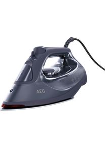 AEG Stoomstrijkijzer SI6-1-4MN Anti-kalksysteem, restwarmte-indicator, 200 g stoomstoot stoomstrijkijzers blauw