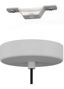 Eglo Hanglamp CONTRISA Hanglamp in grijs van staal - excl. E27 - 40W (1 stuk) hanglampen grijs