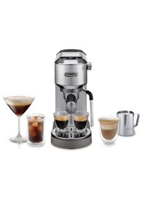 De'Longhi De'Longhi Espressomachine DEDICA DUO EC890.M, Cold Brew in minder dan 5 minuten, 15 cm breed, 1,1 liter, incl. melkopschuimneus espressomachines
