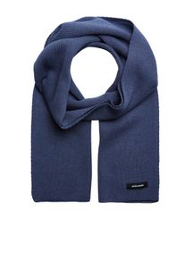 Jack & Jones Jack & Jones Gebreide sjaal JACDNA KNIT SCARF NOOS heren sjaals blauw