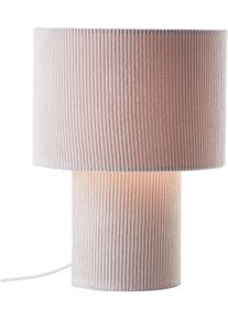 LeGer Home by Lena Gercke Tafellamp Kathleen cordlamp Cordstof, H 30 cm, &Oslash; 23 cm, E27, cord, stoflamp, tafellamp (1 stuk) kinderlampen wit