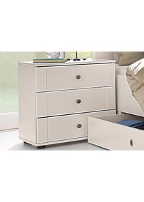wimex Nachtkastje Chalet met 3 lades nachtkastjes wit