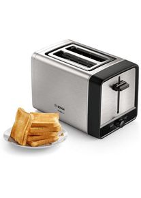 Bosch Toaster TAT5P420DE DesignLine broodroosters zilver(kleur)