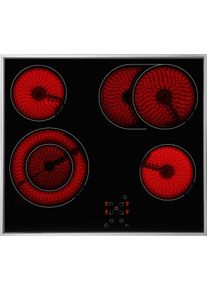 Amica Elektrische kookplaat KMC 742 600 E met automatische parboil kookplaten zwart