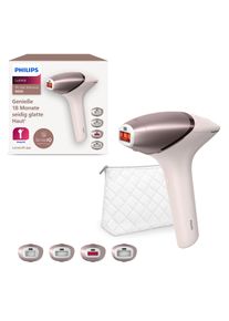 Philips IPL-ontharingsapparaat Lumea S9000 BRI958/00 4 opzetstukken (oksels, bikinilijn, lichaam en gezicht), draadloos laser haarverwijderaars roze