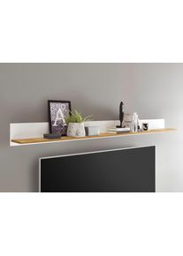 Home Affaire Wandrek Orlando, wandplank in landelijke stijl, wandhouder met opbergruimte wandplanken wit