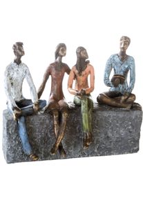 Casablanca by Gilde Decoratief figuur Sculptuur Network Decoratief object, hoogte 21 cm, met teksthanger, woonkamer (1 stuk) beelden & sculpturen