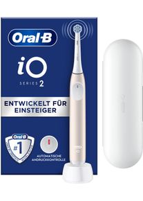 Oral-B Oral B Elektrische tandenborstel IO Series 2 voor de zachte reiniging, reisetui mondverzorging roze