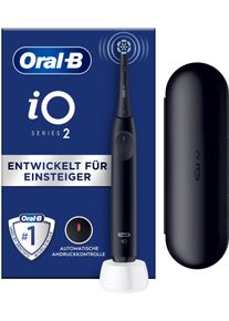 Oral-B Oral B Elektrische tandenborstel IO Series 2 voor de zachte reiniging, reisetui mondverzorging zwart