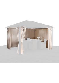 Konifera Zij-element partytent Aruba (set) tuinpriëlen beige