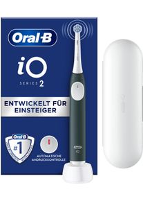 Oral-B Oral B Elektrische tandenborstel IO Series 2 voor de zachte reiniging, reisetui mondverzorging groen