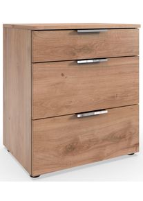 wimex Nachtkastje Level by fresh to go 3 lades met soft-close functie, 54 cm breed, 61 cm hoog nachtkastjes