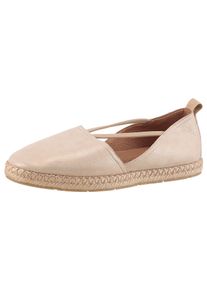 Tamaris Espadrilles , plateau, zomerschoen, flats, instapschoen met touch it-uitrusting dames espadrilles maat 40 goud(kleur)