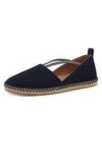 Tamaris Espadrilles , plateau, zomerschoen, flats, instapschoen met touch it-uitrusting dames espadrilles maat 41 blauw