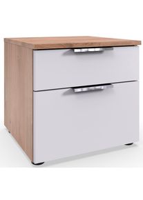 wimex Nachtkastje Level by fresh to go 2 lades met soft-close functie, 41 cm breed, 39 cm hoog nachtkastjes