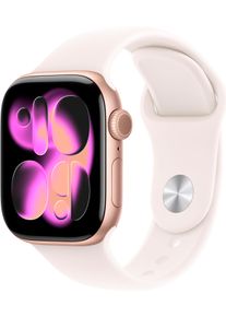 Apple Smartwatch Watch Series 11 (1-delig) unisex horloges goud(kleur)