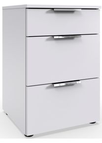 wimex Nachtkastje Level by fresh to go 3 lades met soft-close functie, 41 cm breed, 61 cm hoog nachtkastjes