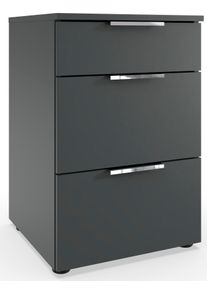 wimex Nachtkastje Level by fresh to go 3 lades met soft-close functie, 41 cm breed, 61 cm hoog nachtkastjes