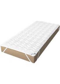 Jekatex Matrasdek Denver matrasbeschermer met praktische hoekelastieken, verschillende maten zorgt voor een optimale nachtrust en voor mensen die