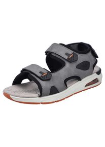 Rieker Sandalen , trekkingsandaal, outdoorsandaal, zomerschoen met klittenbandsluitingen heren sandalen & slippers maat 41 grijs