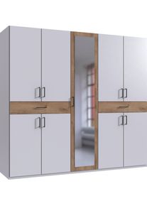 wimex Draaideurkast Tibet met laden op handige hoogte kledingkasten wit