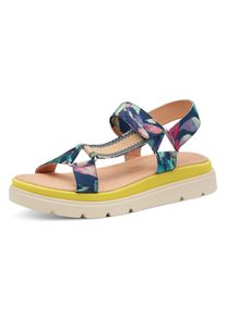 Tamaris Sandalen , plateau, zomerschoen, sandalette met touch it-uitrusting dames sandaaltjes maat 41 blauw