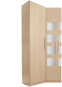 Priess Kledingkast Saragossa met 5 planken kledingkasten beige