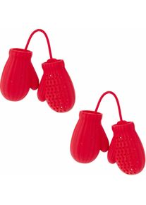 S&uacute;prava 2 silik&oacute;nov&yacute;ch sitiek na čaj Palčiaky