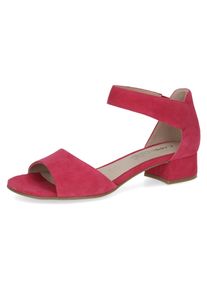 Caprice Sandaaltjes blokhak, zomerschoen, sandaal met praktische klittenbandsluiting dames sandaaltjes maat 37 roze