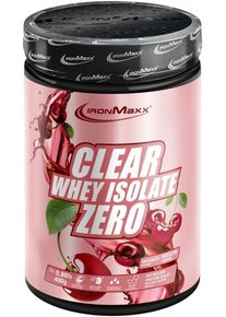 IronMaxx Clear Whey Isolate Zero, 400 g Dose, Kirsche