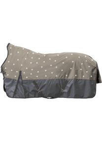 HKM Pittsburgh Stars Highneckdecke, 600D, 300g Füllung, grau, 165