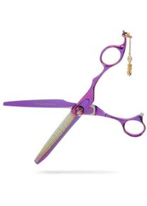 Kenchii Rosa Poodle Modellierschere, 44er