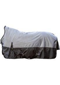HKM Edmonton Highneckdecke, 1680D, 300g Füllung, grau/schwarz, 125