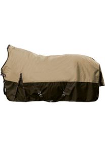 HKM Orlando Highneckdecke, 600D, 100g Füllung, beige/braun, 165
