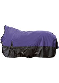 HKM Pittsburgh Highneckdecke, 600D, 300g Füllung, lila/schwarz, 165