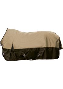 HKM Sacramento Weidedecke, 600D, 300g Füllung, beige/braun, 165