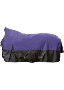 HKM Milwaukee Highneckdecke, 1200D, 100g Füllung, lila/schwarz, 115