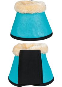 HKM Comfort Premium Fell Hufglocken, türkis, Pony