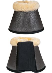 HKM Comfort Premium Fell Hufglocken, dunkelgrau, Pony