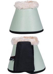 HKM Comfort Premium Fell Hufglocken, hellgrün, XL