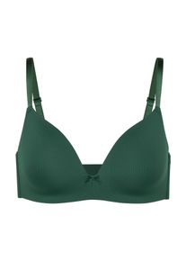 Tchibo - Biustonosz z miękkimi miseczkami - dla pań - rozmiar 75C - kolor: zielony