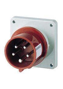 Mennekes Panel mounted inlet 32a5p6h400v ip44