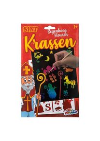 Grafix Sinterklaas Scratches Rainbow Colors