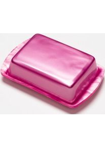G.F. Heim Söhne Butterdose aus Acrylglas mittel pink 532-19