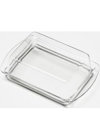 G.F. Heim Söhne Butterdose aus Acrylglas mittel glasklar 532-2