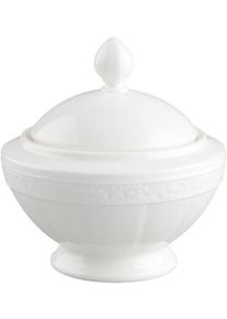 Villeroy & Boch Villeroy & Boch White Pearl Zuckerdose / Marmeladendose A U S L A U F !