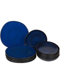 like. by Villeroy & Boch Lave Bleu Tafel-Set f&uuml;r 6 Personen / 12 Teile A U S L A U F !