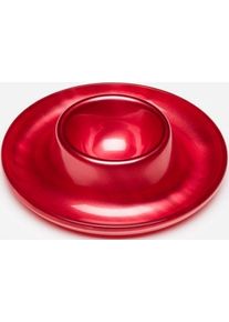G.F. Heim S&ouml;hne Eierbecher aus Acrylglas rot 770-21