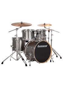 Ludwig Evolution 20" Platinum Sparkle Complete Set LE520028DIR
